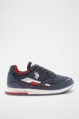 Baskets Nobil - Bleu marine et blanc