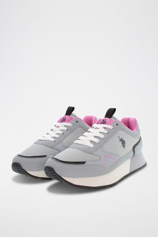 Platform Sneakers Yvonne - Grijs