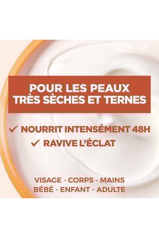 La Crème - Peaux très sèches - 400 ml