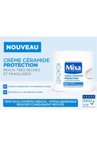 Crème nutritive protectrice Céramide Protection - Peaux très sèches - 400 ml