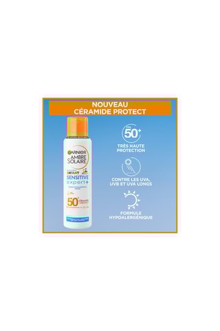 Brume hypoallergénique Sensitive Expert + SPF50+ - Peaux sensibles - 150 ml