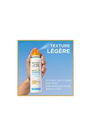 Brume hypoallergénique Sensitive Expert + SPF50+ - Peaux sensibles - 150 ml