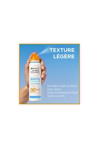 Brume hypoallergénique Sensitive Expert + SPF50+ - 150 ml
