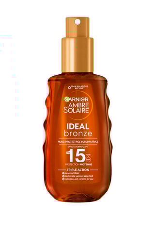 Huile solaire Ideal Bronze - SPF 15 - 150 ml