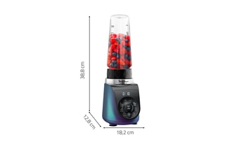 Mini blender Blend Up - 85 cl - 160 W - Bleu