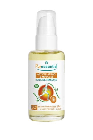 Huile de massage effort musculaire bio 
100 ml