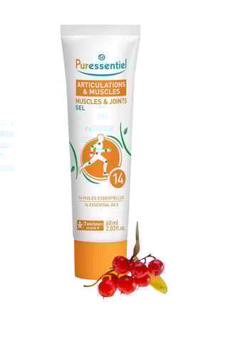 Gel articulations et muscles aux 14 huiles essentielles 
60 ml