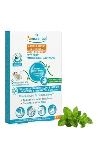 Patchs froids Cryo Pure® - 3 patchs