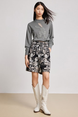 Pull en laine - Gris