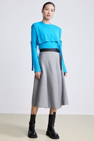 Pull en laine - Bleu