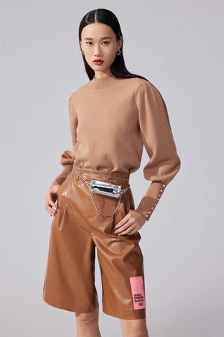 Pull Marron clair
