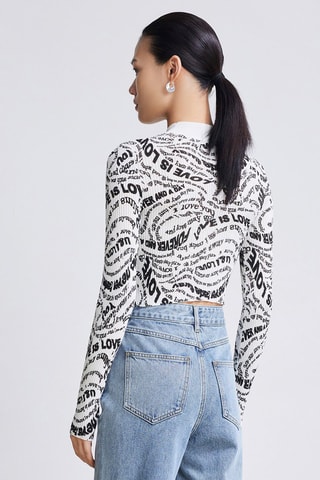 Pull - Blanc et noir