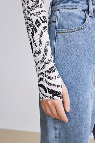 Pull - Blanc et noir