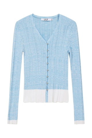 Gilet Ciel chiné