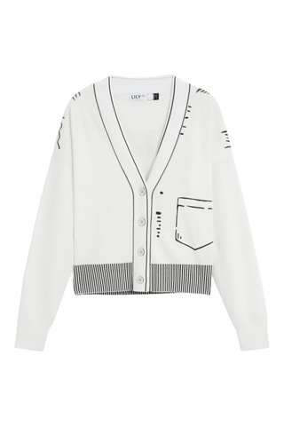 Gilet - Blanc et noir