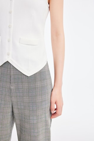 Gilet de costume  - Blanc