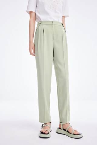 Pantalon de costume - Vert d'eau