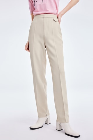 Pantalon de costume - Beige