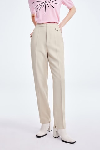 Pantalon de costume - Beige