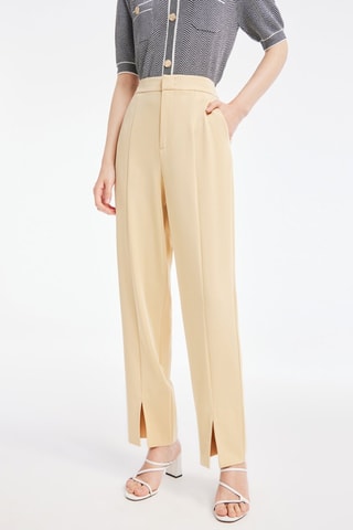 Pantalon de costume - Jaune clair