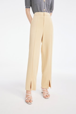 Pantalon de costume - Jaune clair