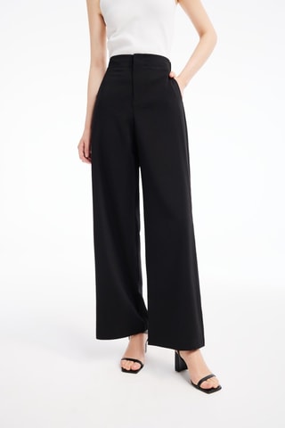 Pantalon wide legs - Noir