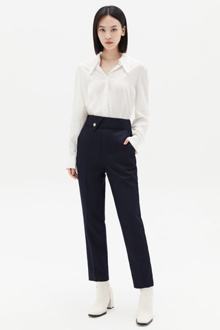 Pantalon de costume - Bleu foncé