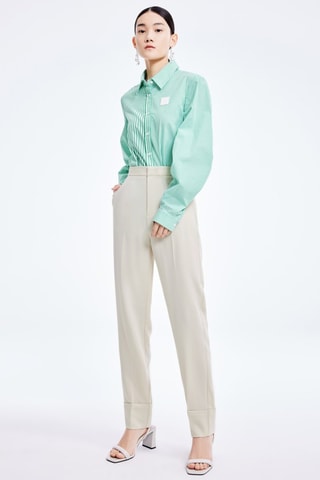 Pantalon de costume - Beige