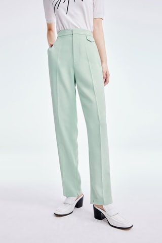 Pantalon de costume - Vert d'eau