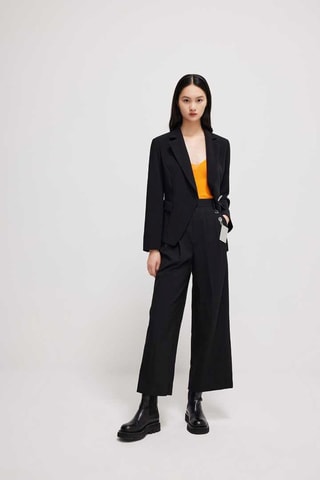 Pantalon wide legs Noir