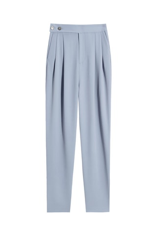 Pantalon taille haute - Ciel