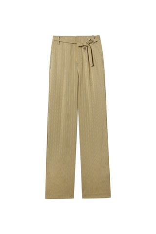 Pantalon droit Beige