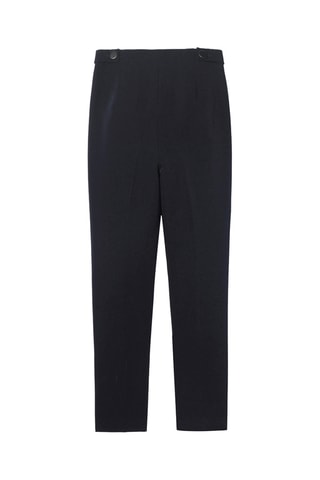 Pantalon droit Bleu foncé