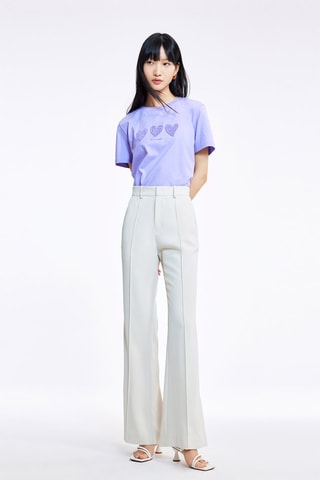 Pantalon - Gris clair
