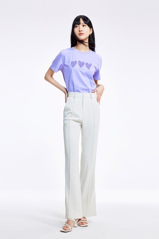 Pantalon - Gris clair