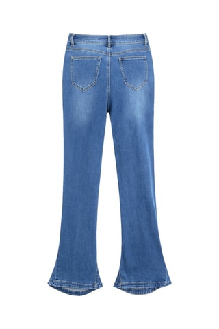Pantalon flare - Bleu