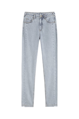 Jean taille haute - Bleu