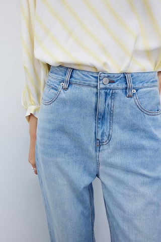 Jean droit Bleu