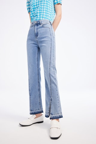 Jean bootcut - Bleu