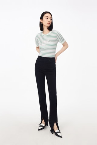 Jean slim Noir