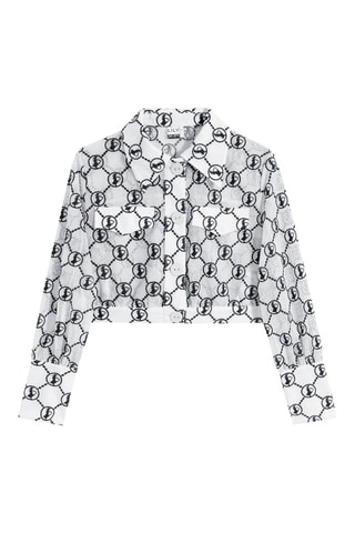 Veste Blanc et noir