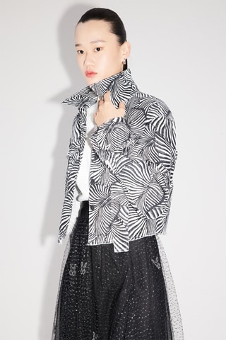 Veste Noir et blanc