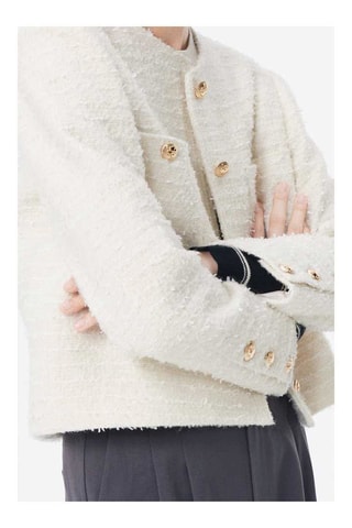 Veste en laine Ecru