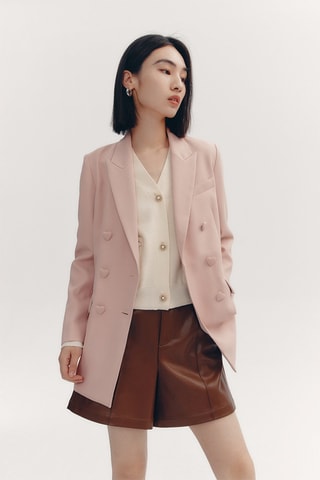 Jasje Slim Fit - Roze