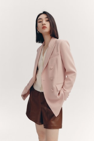 Jasje Slim Fit - Roze