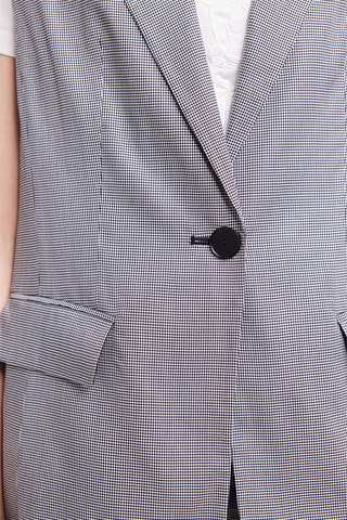 Mouwloos Blazer - Grijs