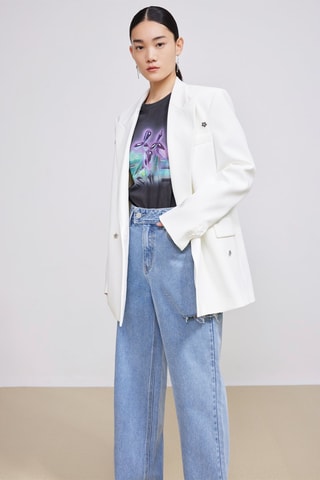 Jasje Relaxed Fit - Wit