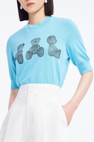 Top - Blauw