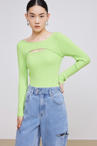 Top - Vert citron