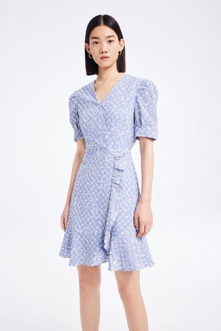 Robe portefeuille - Ciel